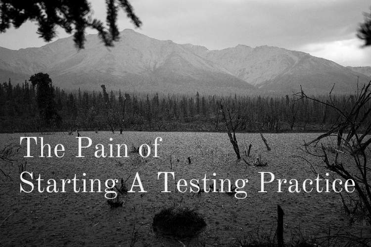 The Pain of Starting a Testing Practice